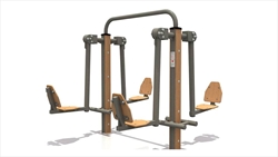 Double Squat Pushing [ ]