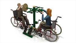 Handicap Fitness Equipment Combination-1